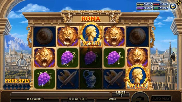 รีวิวเกม Roma Slot สัมผัสความมั่งคั่ง แห่งกษัตริย์แห่งกรุงโรม